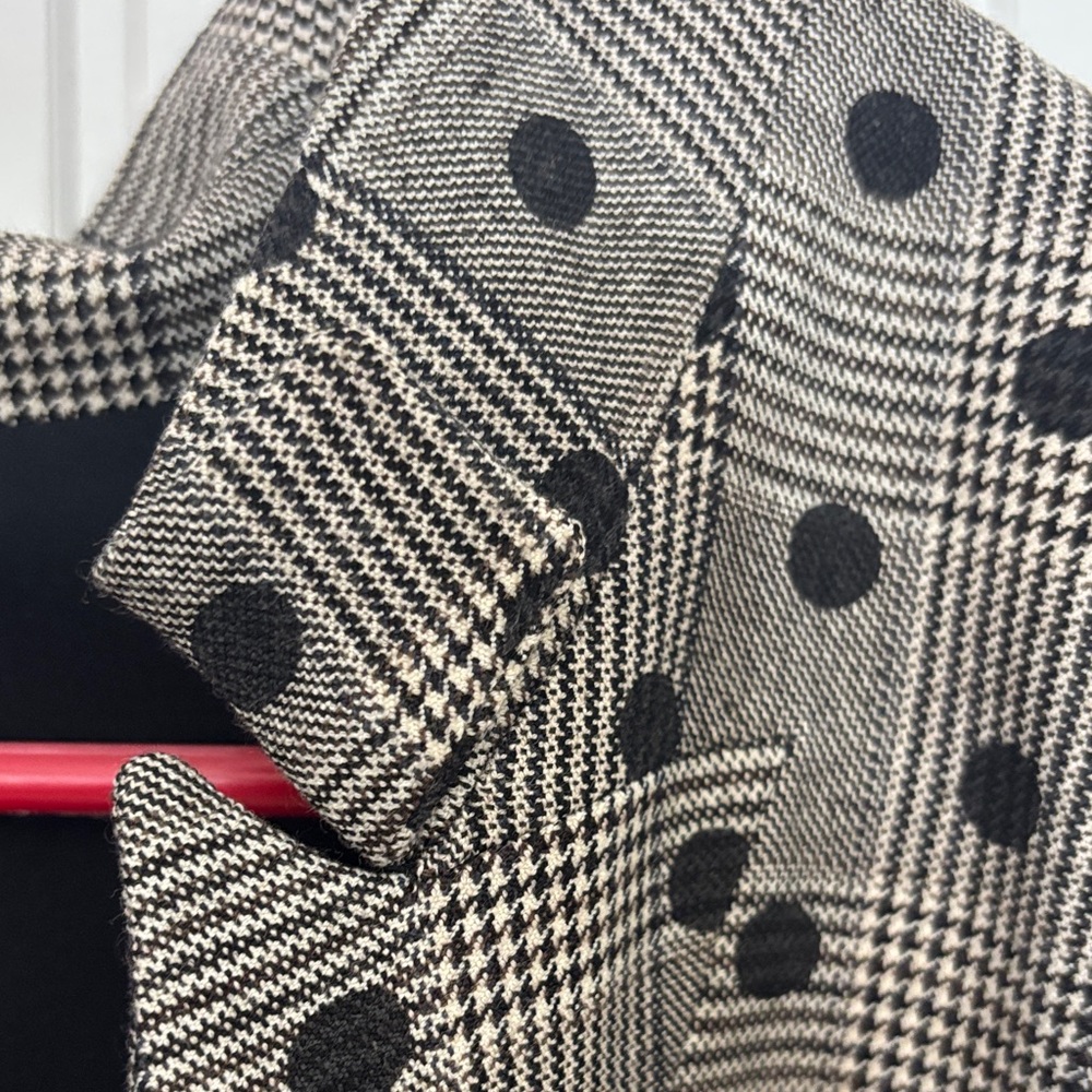 NWOT Lane Bryant Black and Tan Patterned Blazer - Picture 11 of 15